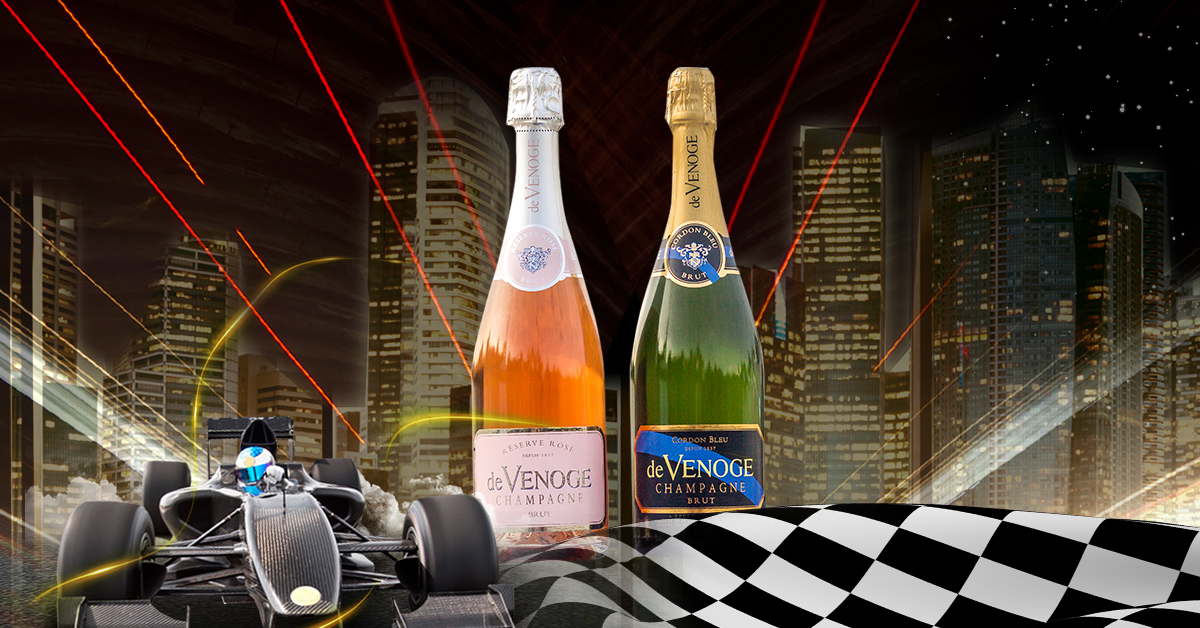 Sparkling Wine or Champagne, Which is Your Favourite at The Formula 1